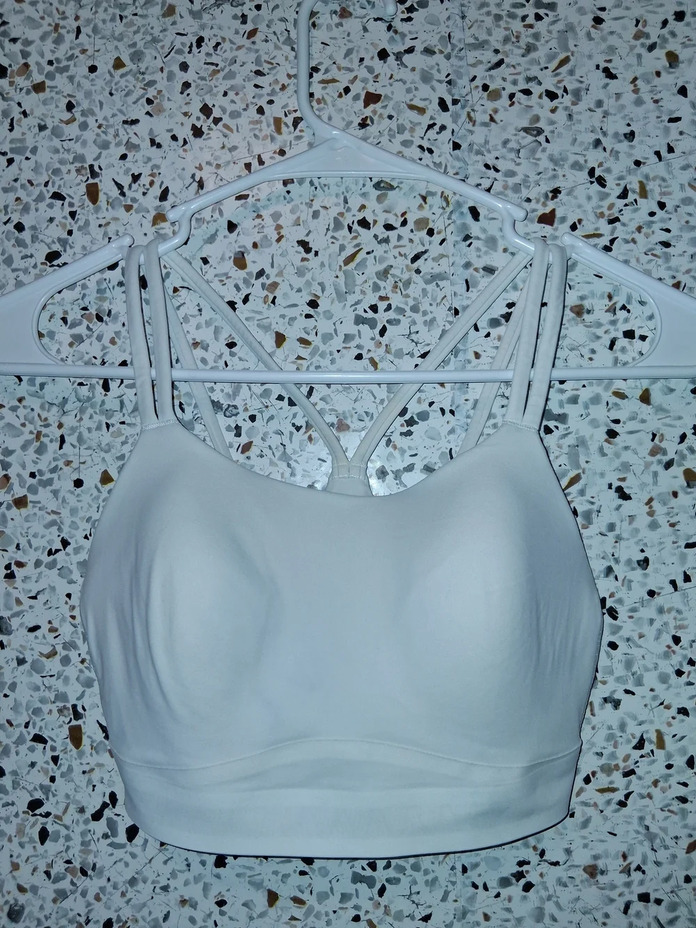 Women's Soma Sports Bra Size XS White Padded Wireless